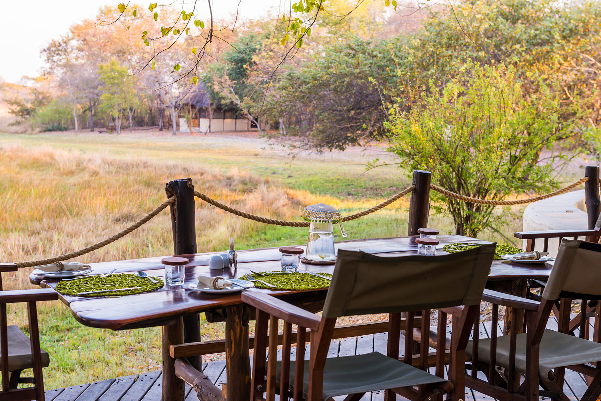 Breakfast in the Kafue National Park